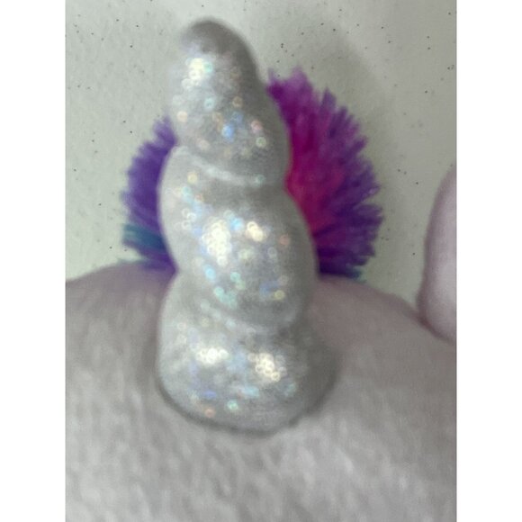 Build-A-Bear Unicorn Plush White with Rainbow Mane & Tail 16” - Picture 13 of 14